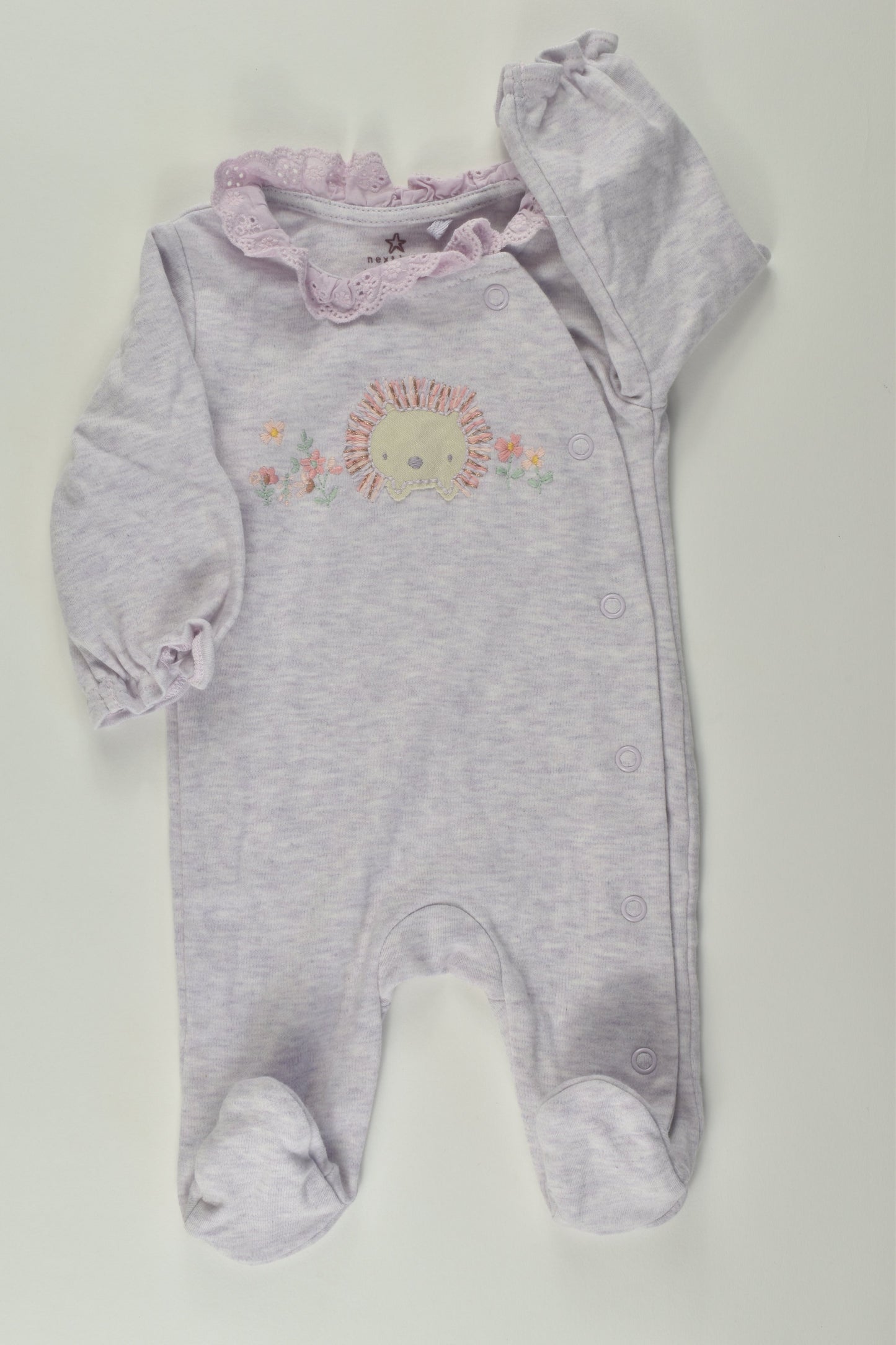 Next Size 0000 Hedgehog Romper