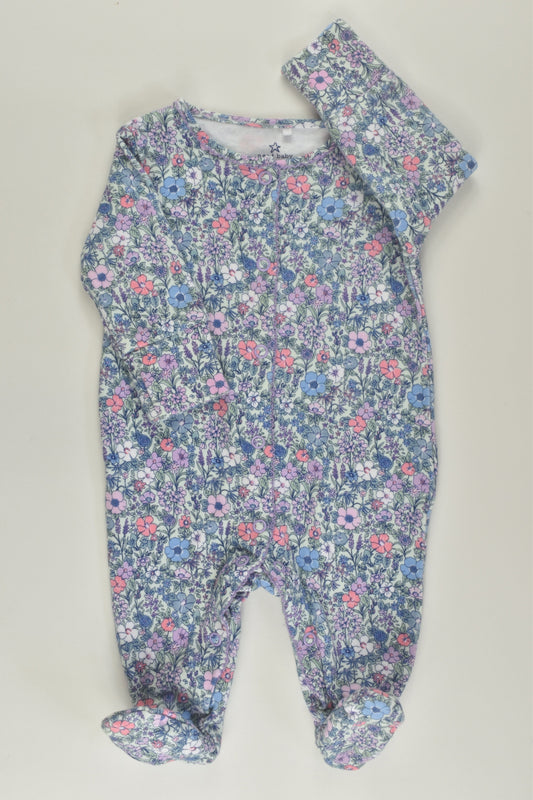 Next Size 0000 Liberty Print Romper