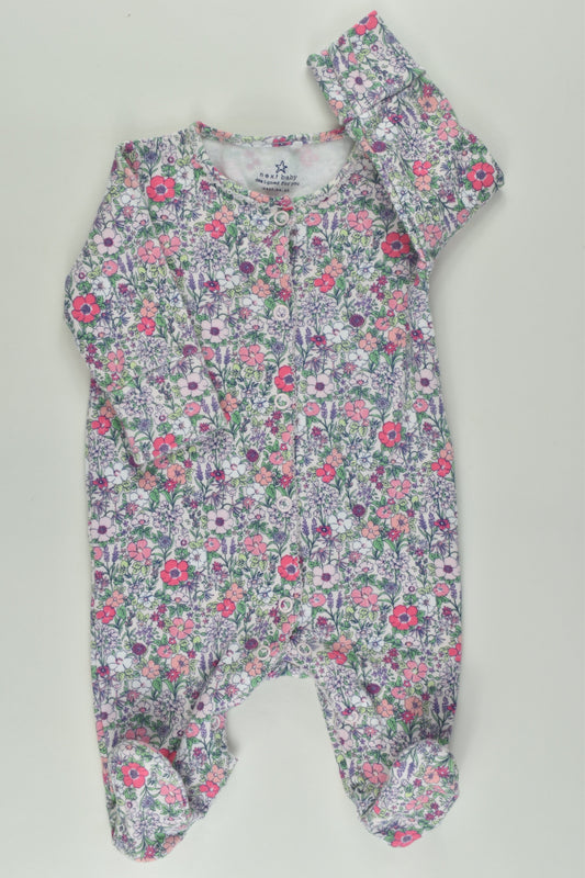 Next Size 0000 Liberty Print Romper