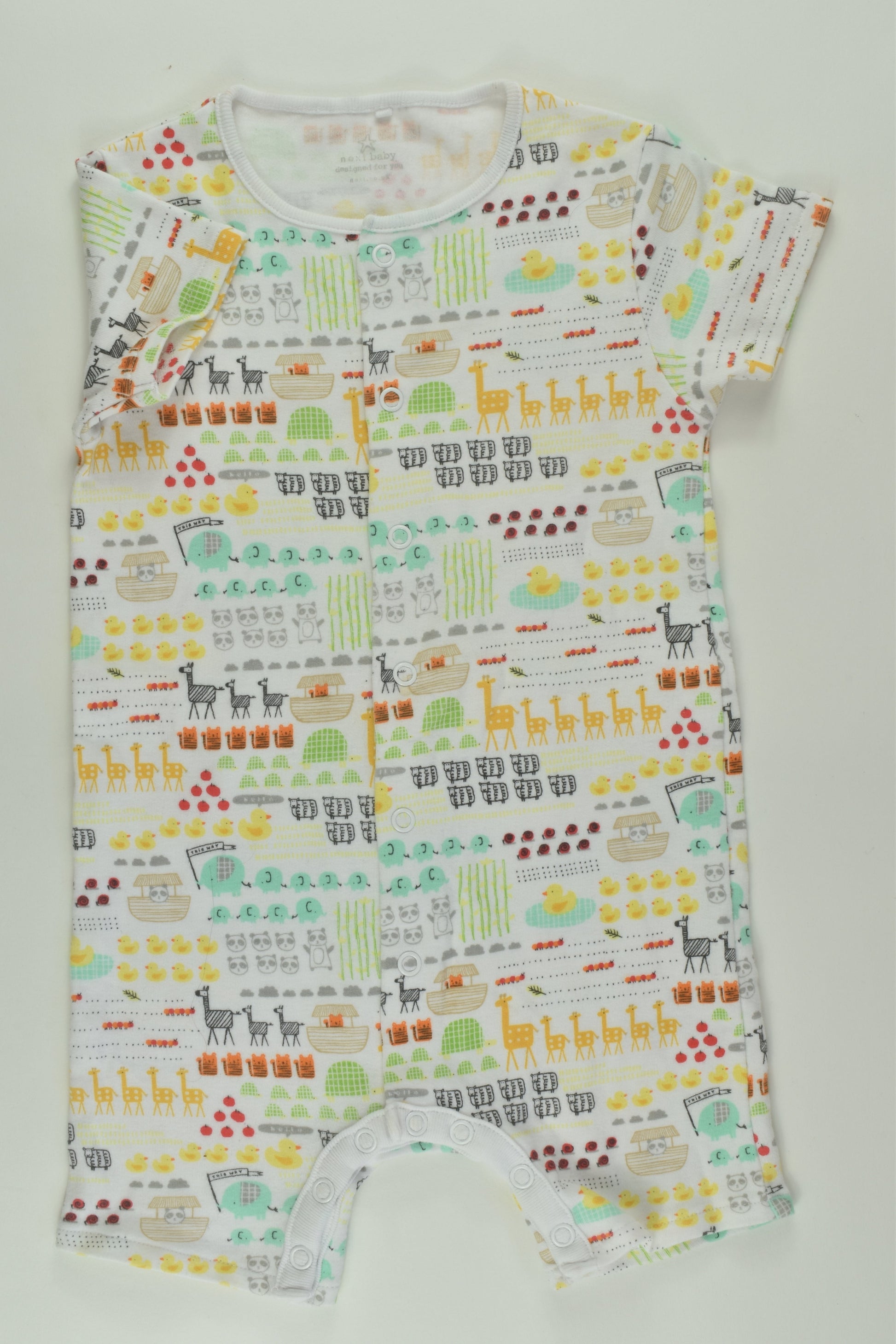 Next Size 1 Animals Short Romper