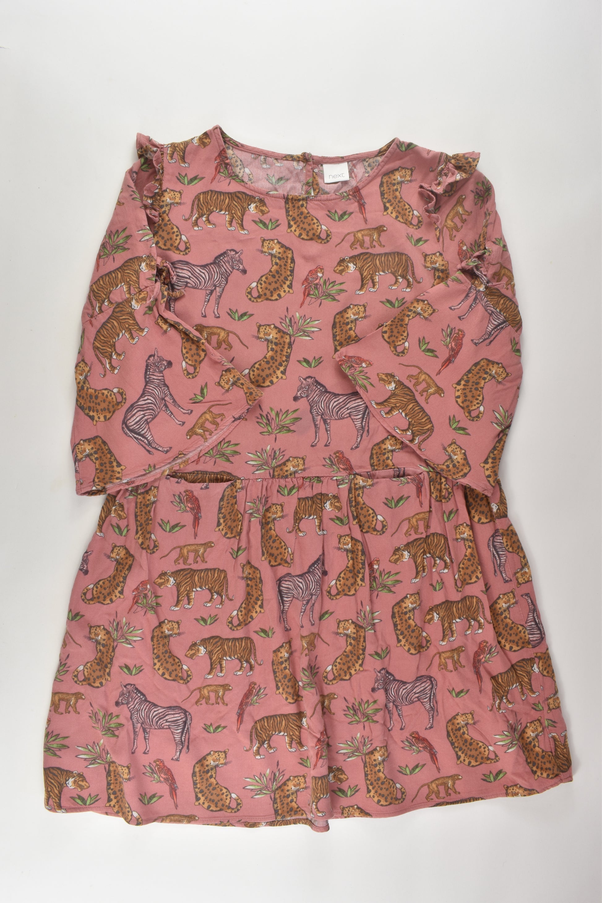 Next Size 10 Viscose Wild Animals Dress