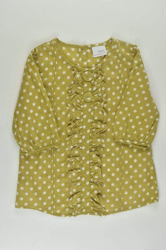 Next Size 2-3 Polka Dots Blouse