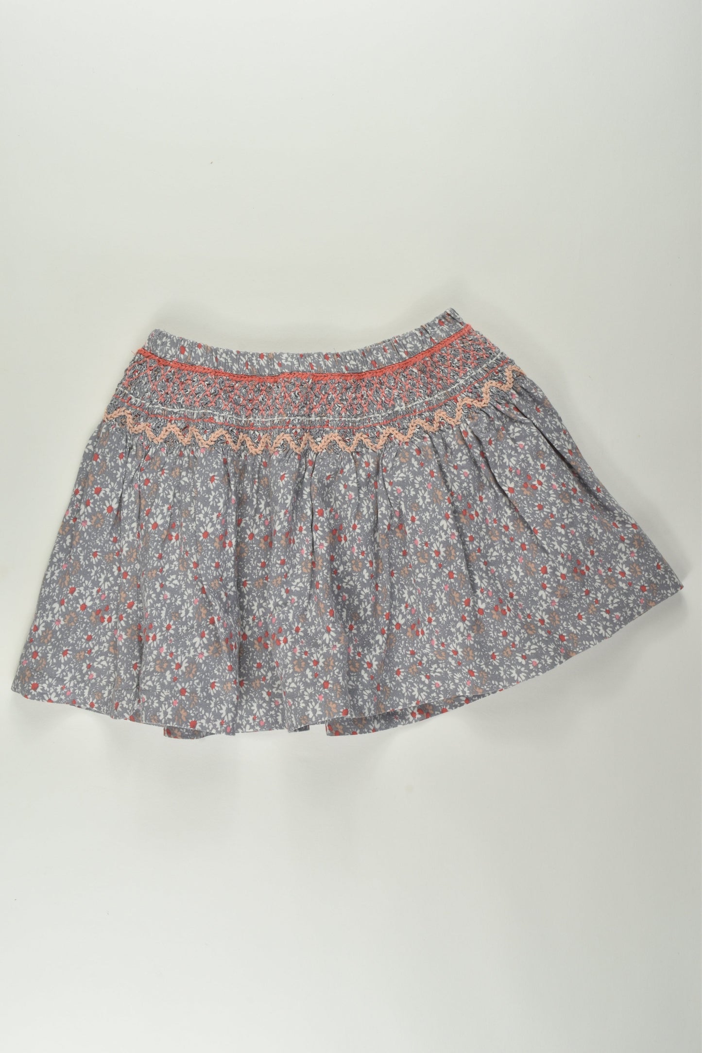Next Size 2 Lined Floral Skirt