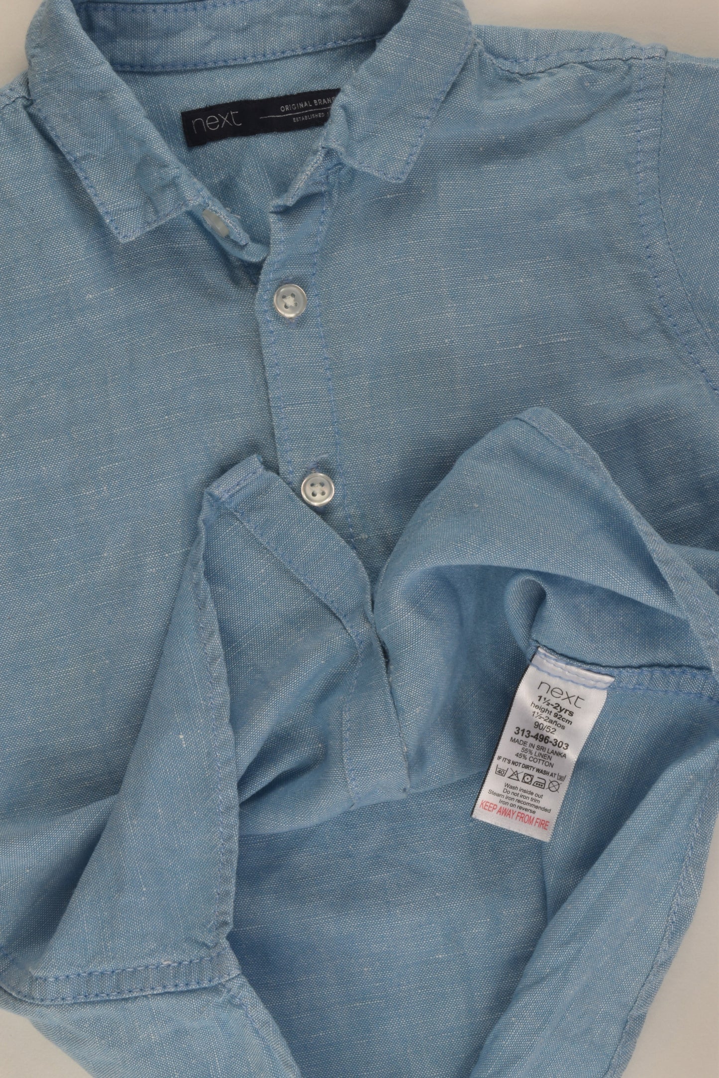 Next Size 2 Linen Blend Shirt