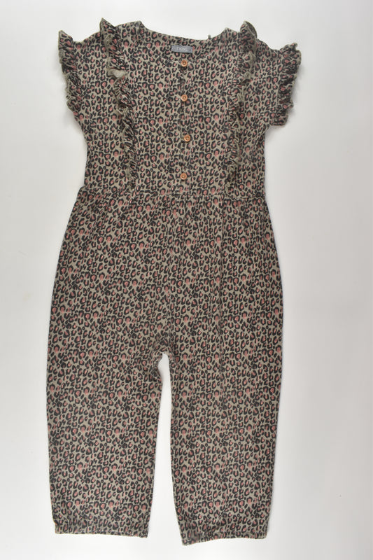 Next Size 3-4 Leopard Print Jumpsuit