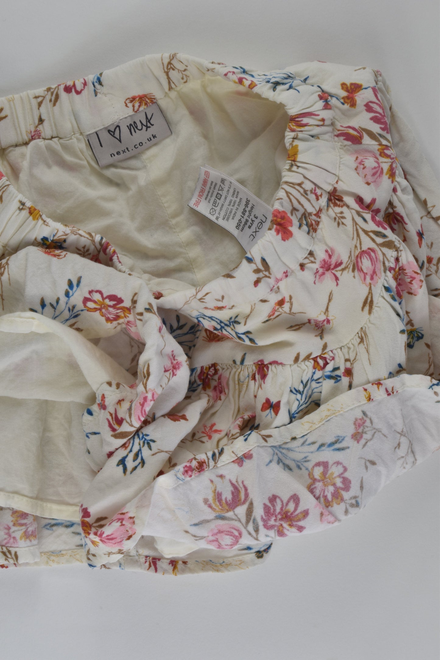 Next Size 3 Floral Skort