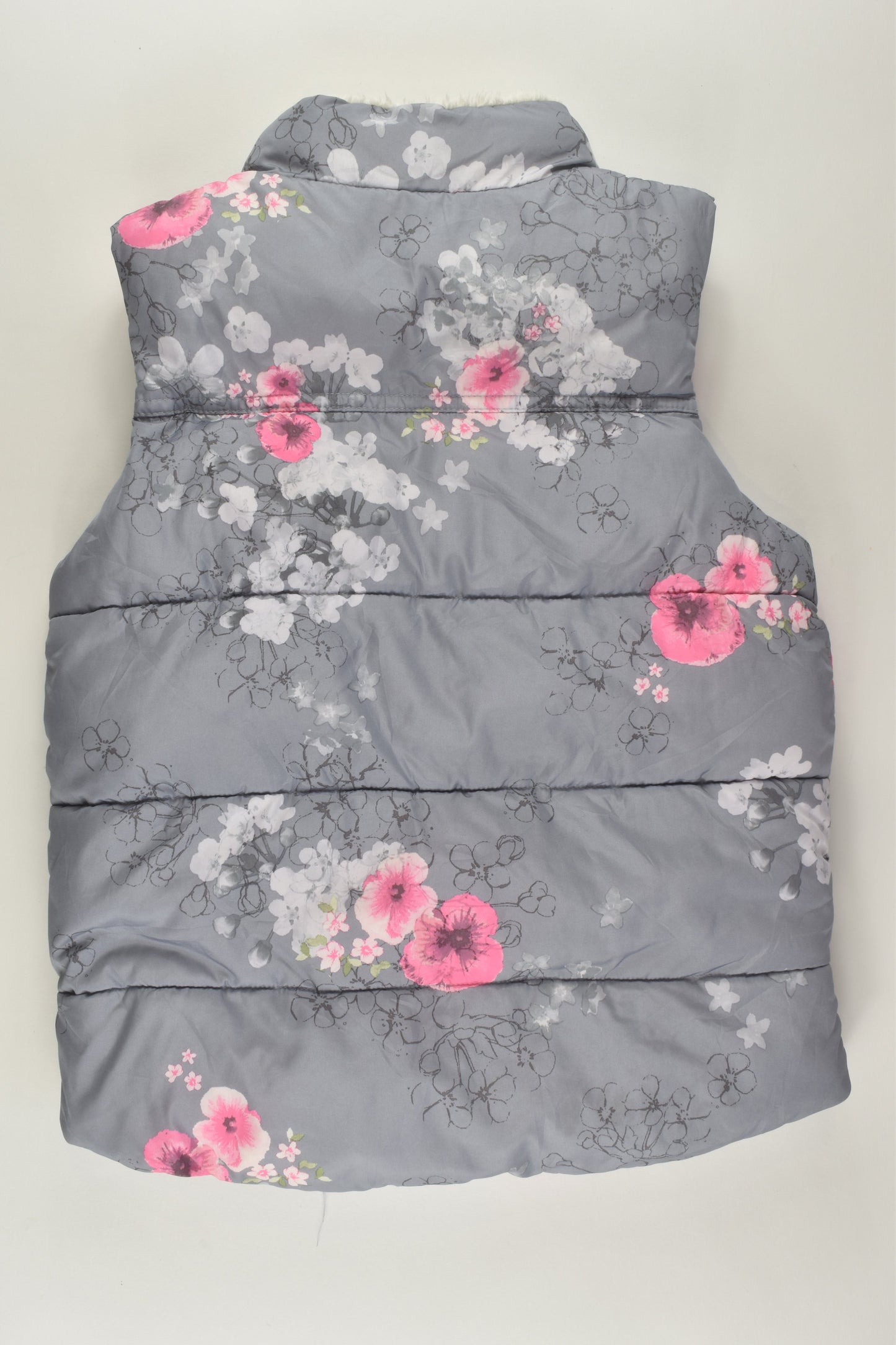 Next Size 4-5 Floral Puffer Vest