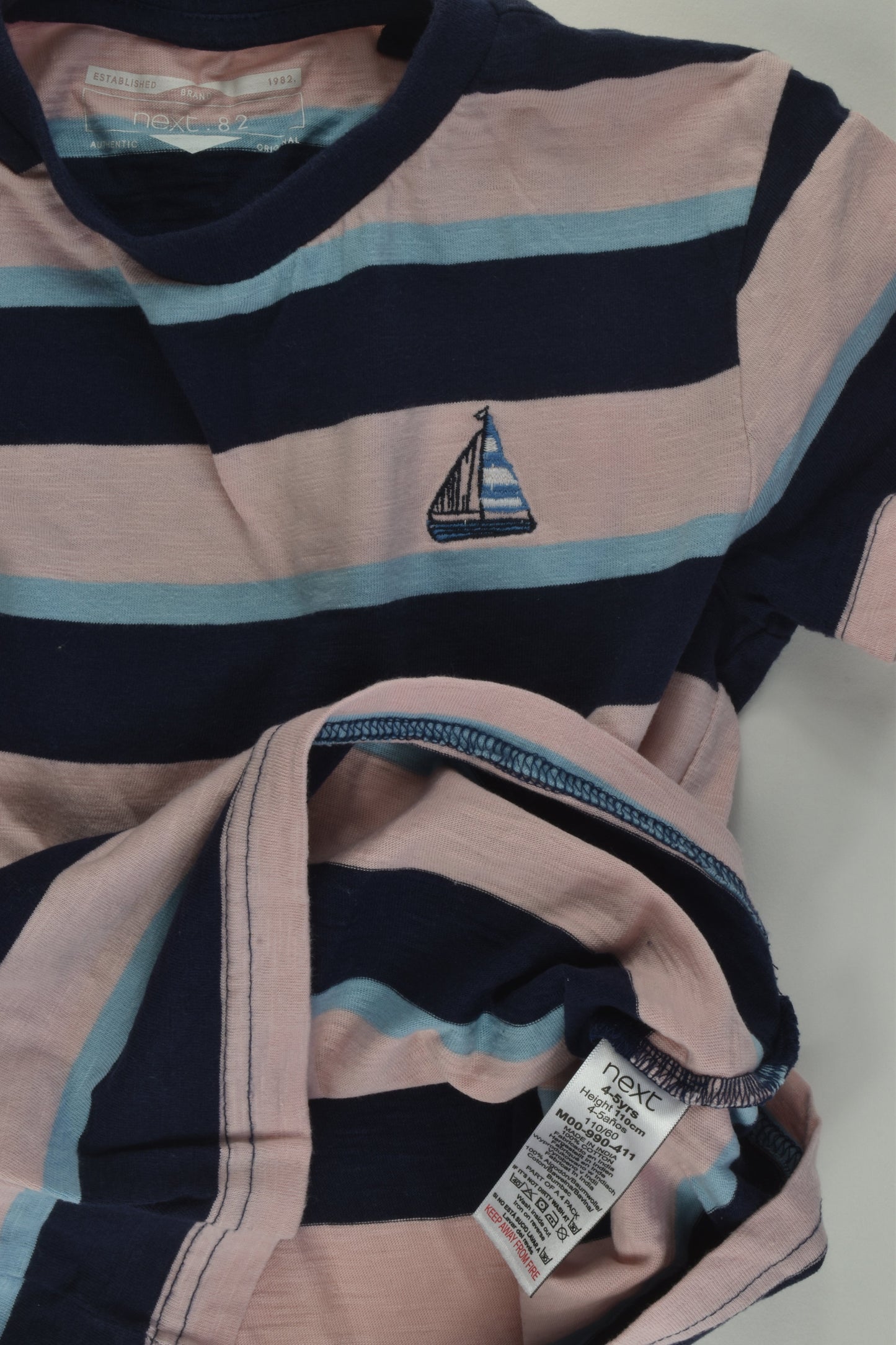 Next Size 4-5 Nautical T-shirt