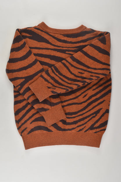 Next Size 4-5 Tiger Knit Jumper
