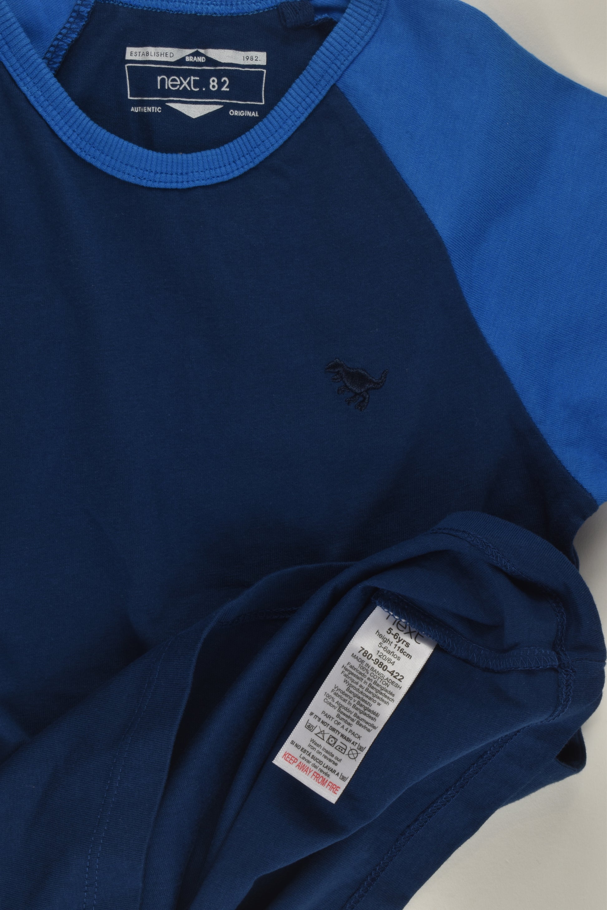 Next Size 5-6 Blue T-shirt