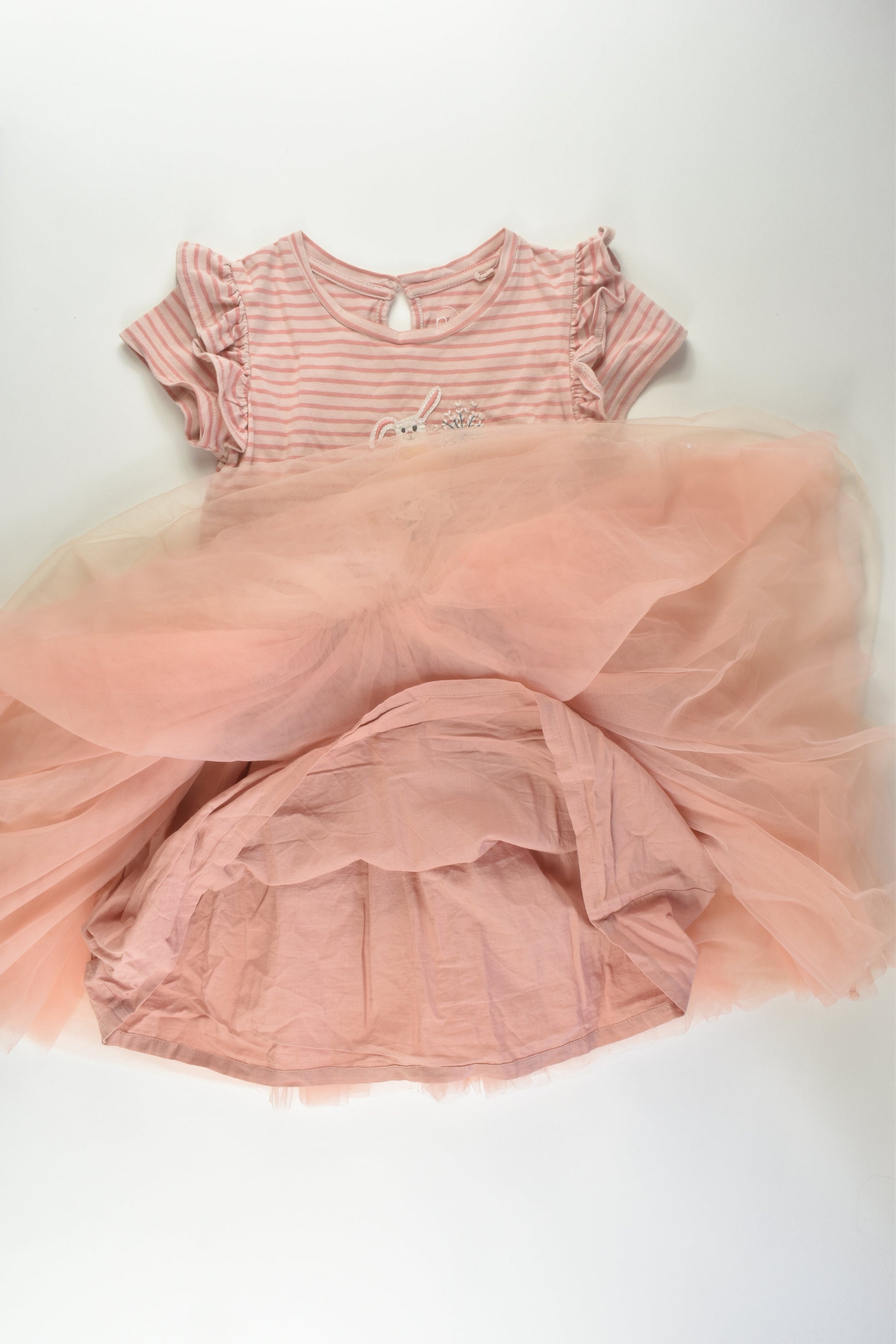 Next Size 5-6 Bunny Tulle Dress