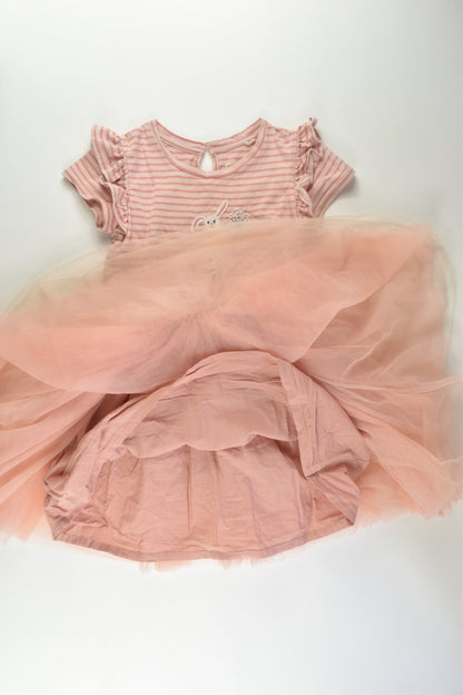 Next Size 5-6 Bunny Tulle Dress