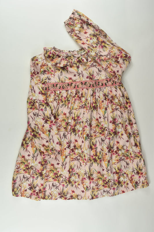 Next Size 5-6 Floral Smocked Dress