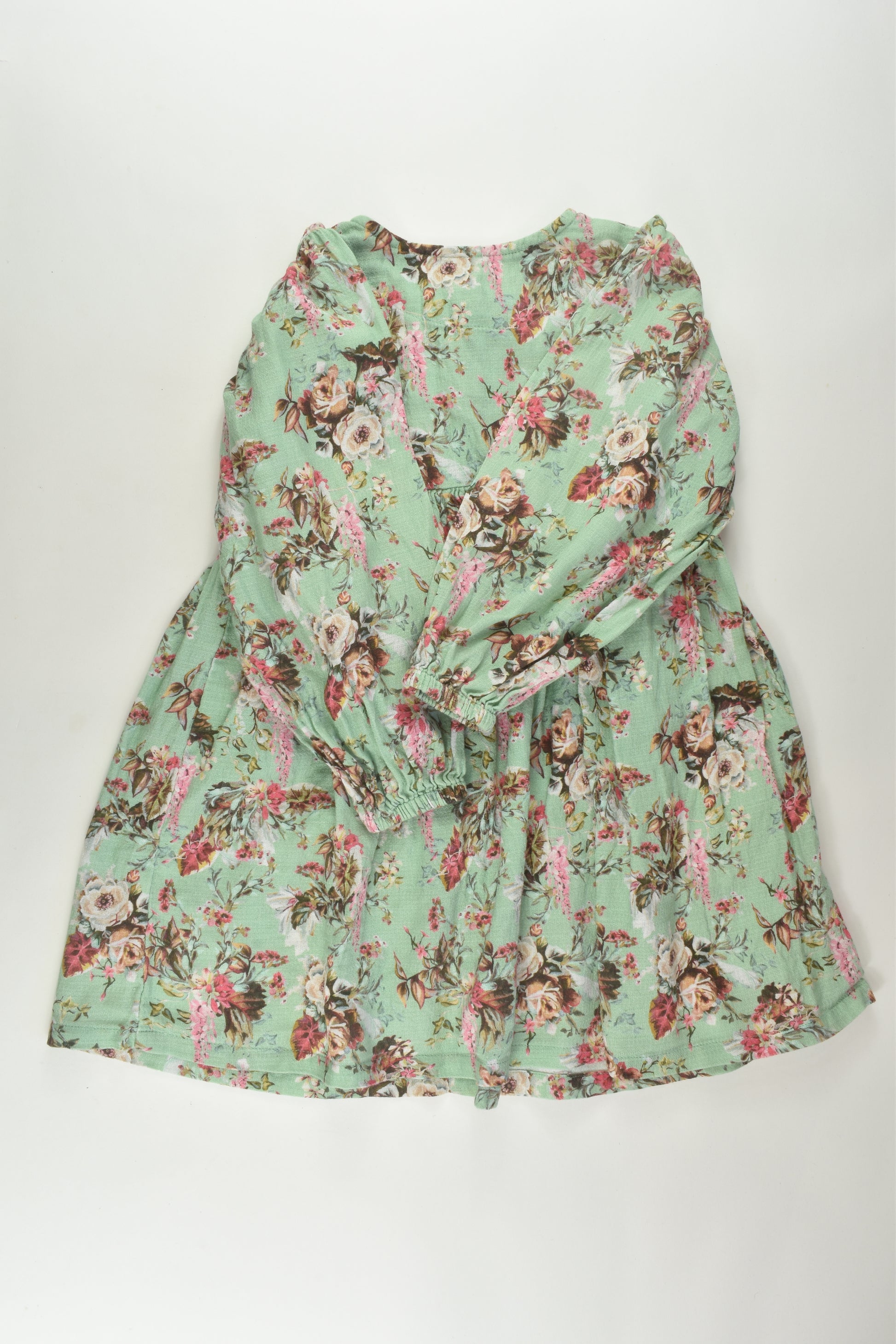 Next Size 5-6 Organic Floral Dress