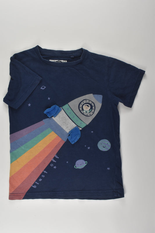 Next Size 5-6 Rainbow Rocket T-shirt