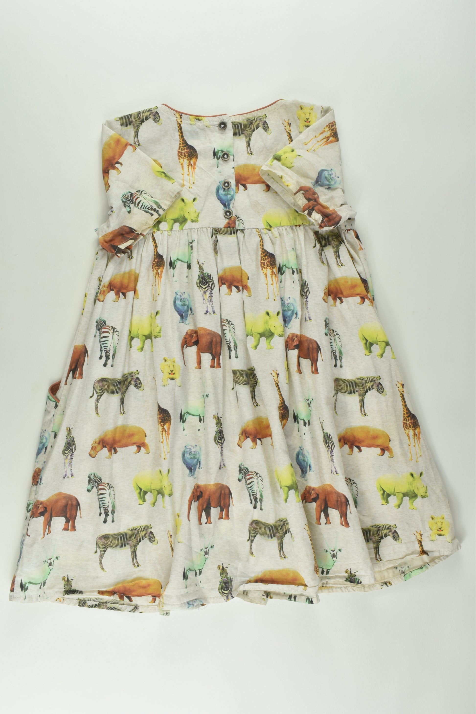 Next Size 5-6 Safari Animals Dress