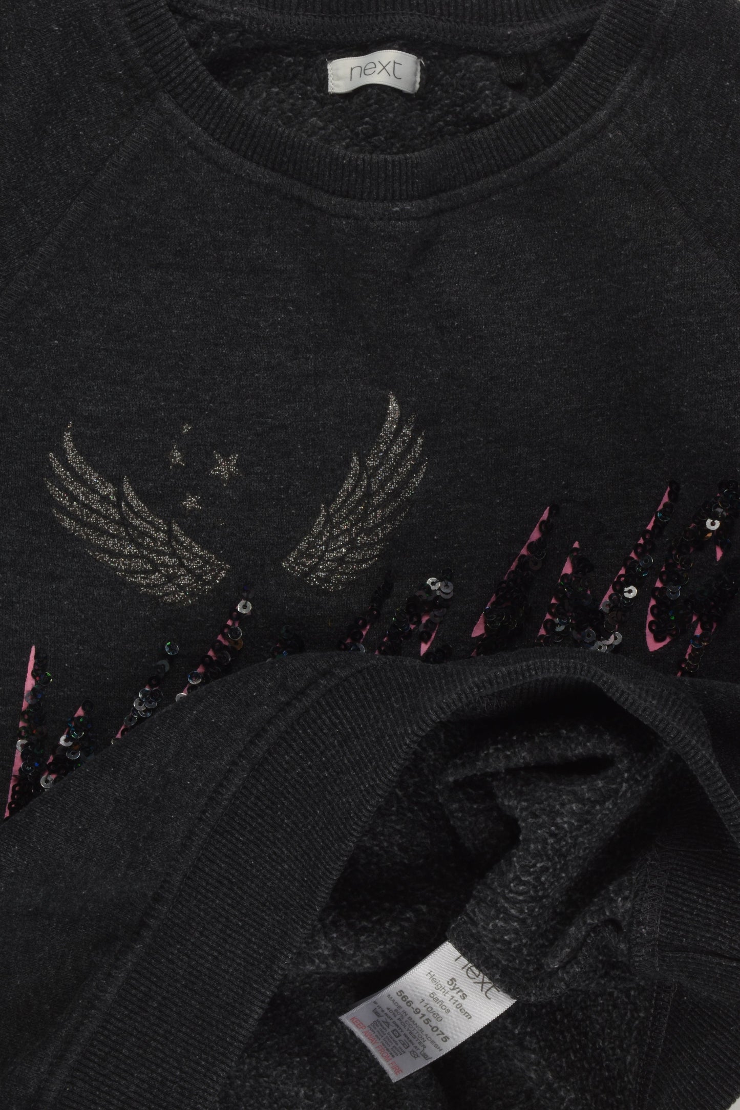 Next Size 5 'Winging' Sweater