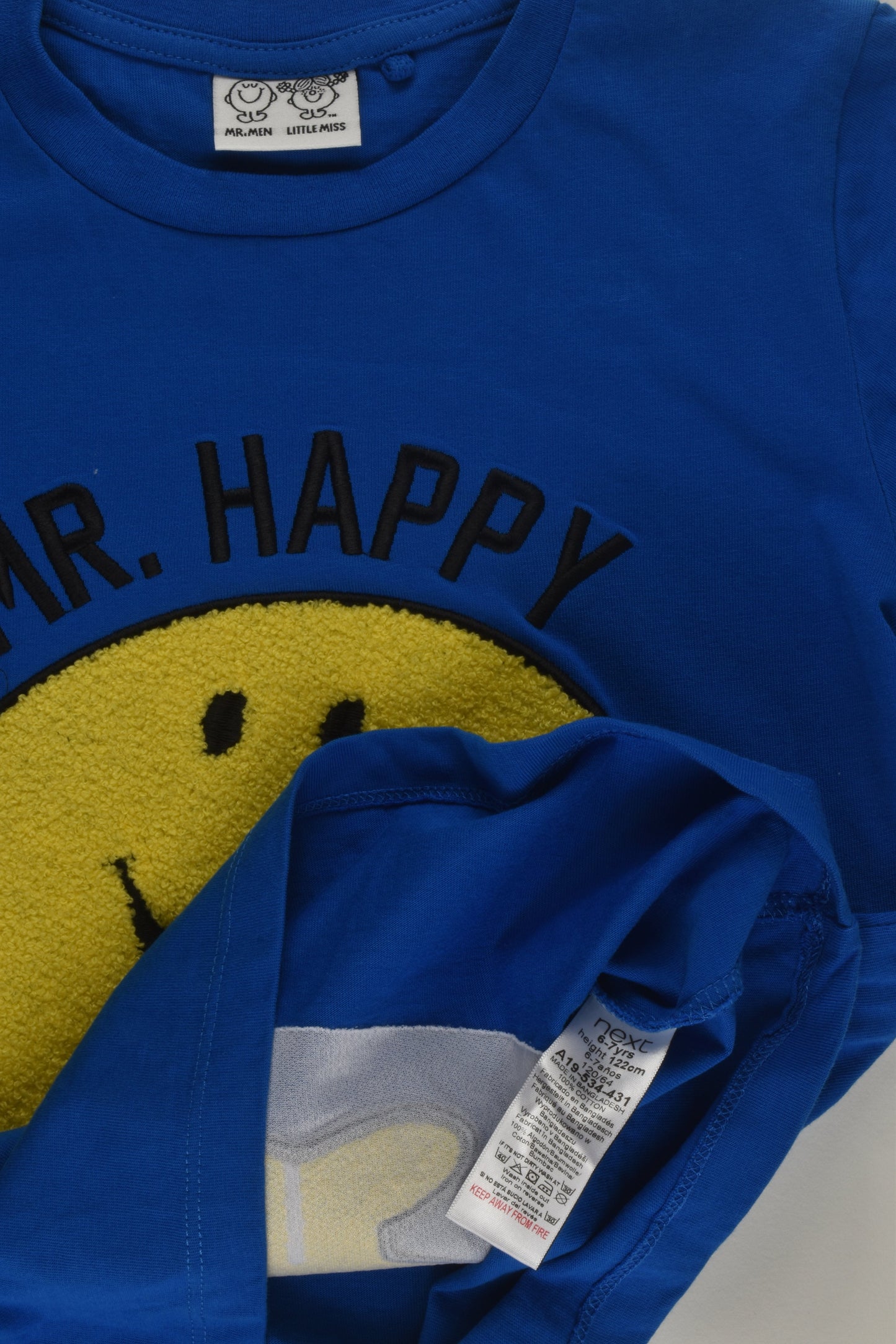 Next Size 6-7 Mr Happy T-shirt