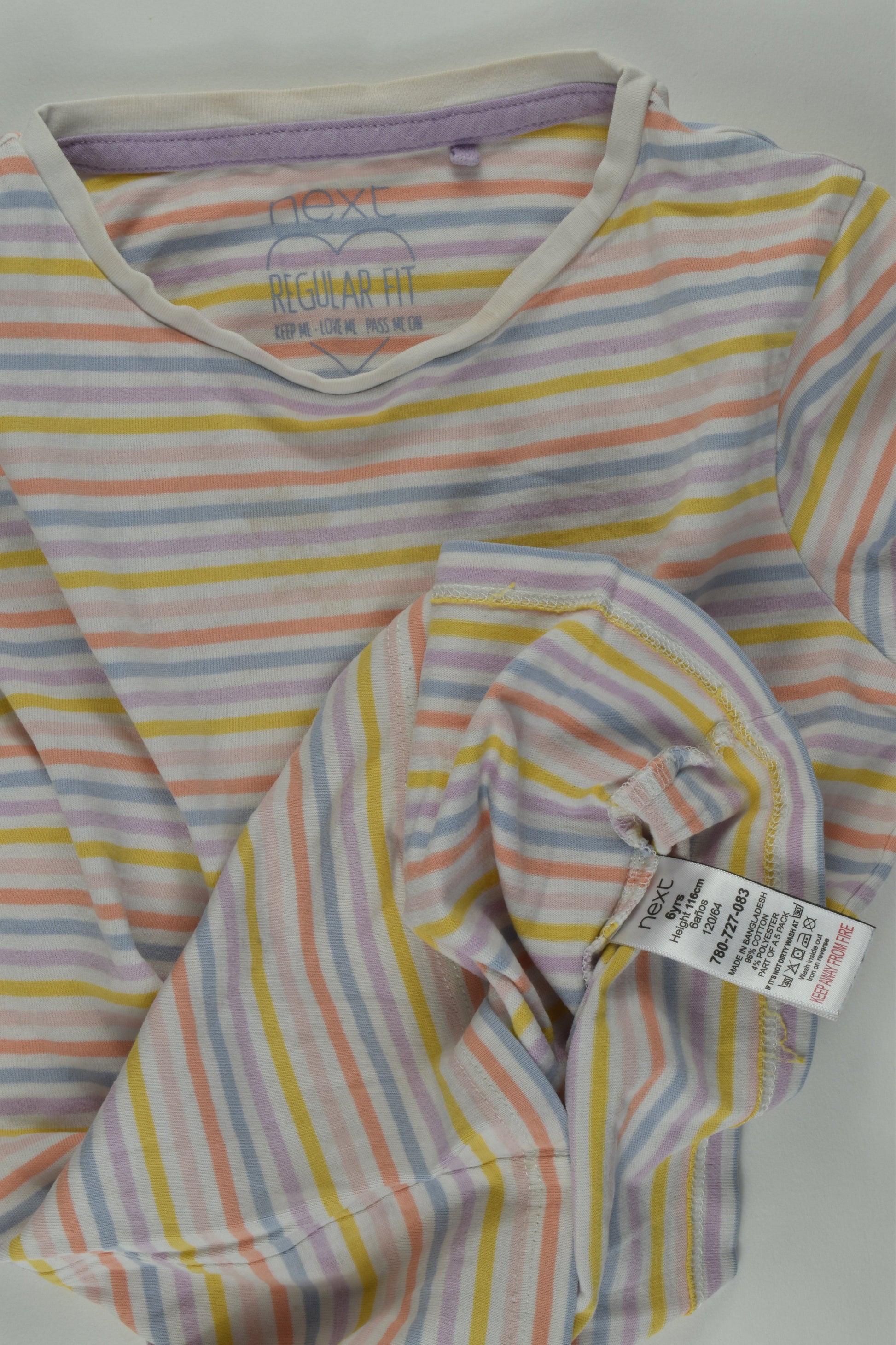 Next Size 6 Striped T-shirt