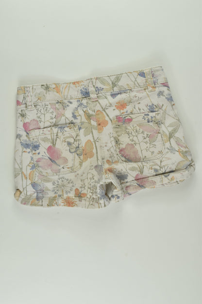 Next Size 7 Flowers and Butterlies Shorts