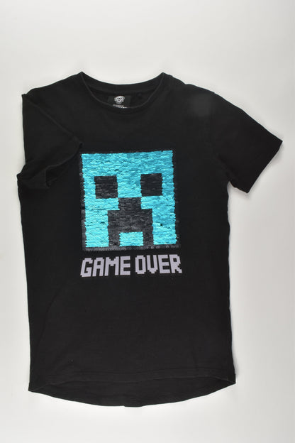 Next Size 7 Reversible Sequins Minecraft T-shirt