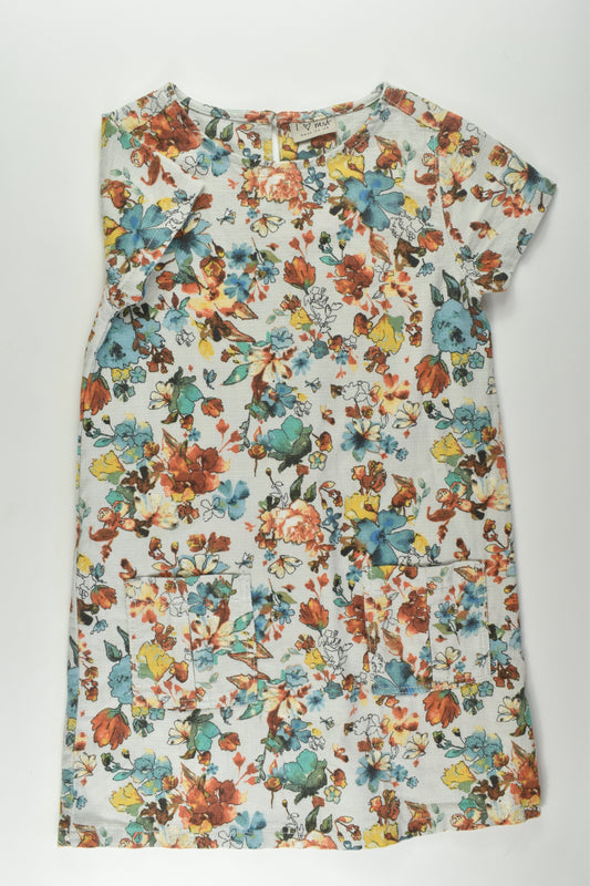 Next Size 8 Linen-feel Floral Dress