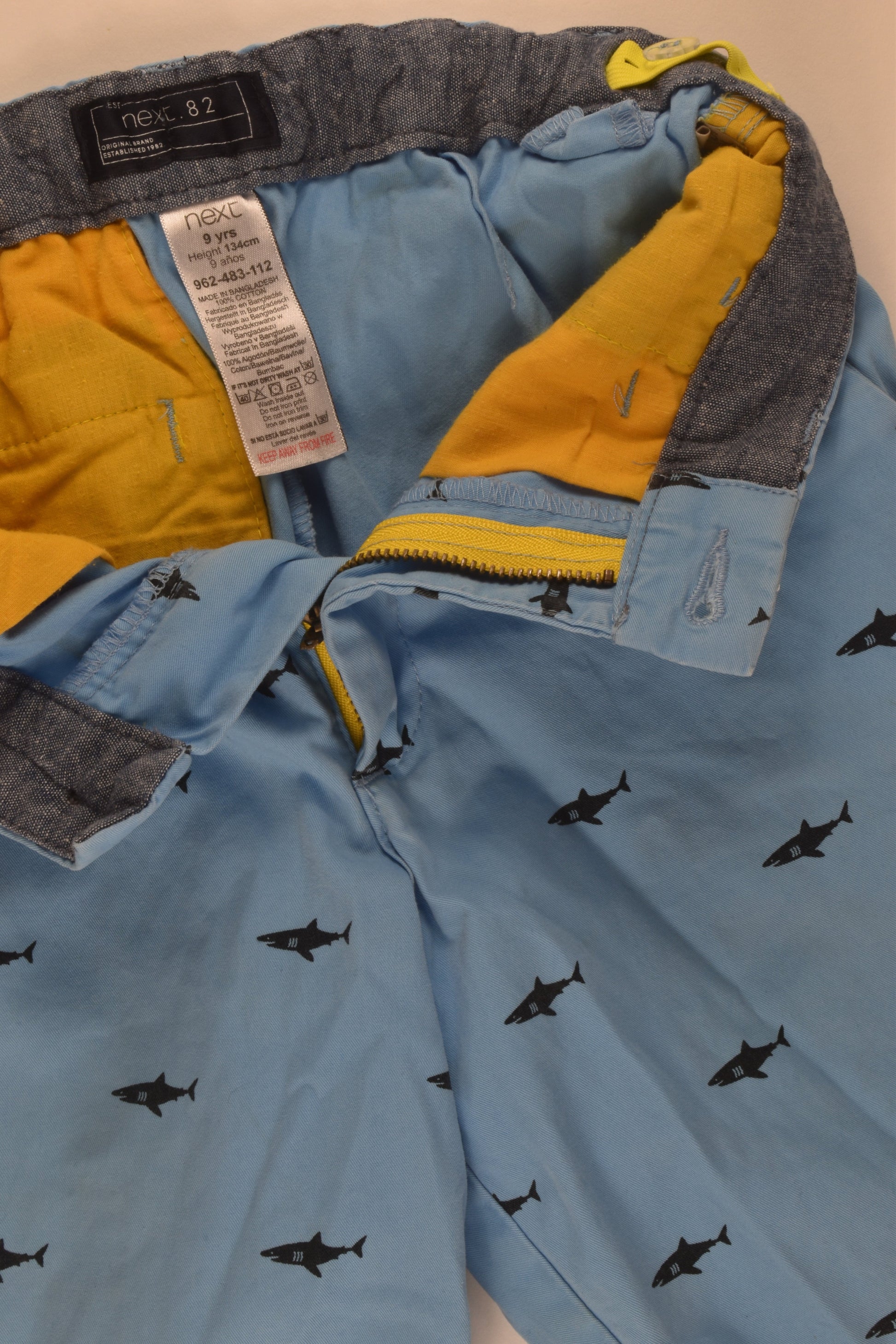 Next Size 9 Shark Shorts