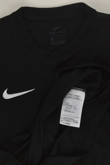 Nike Size 10-12 (M) Black Dri-Fit T-shirt