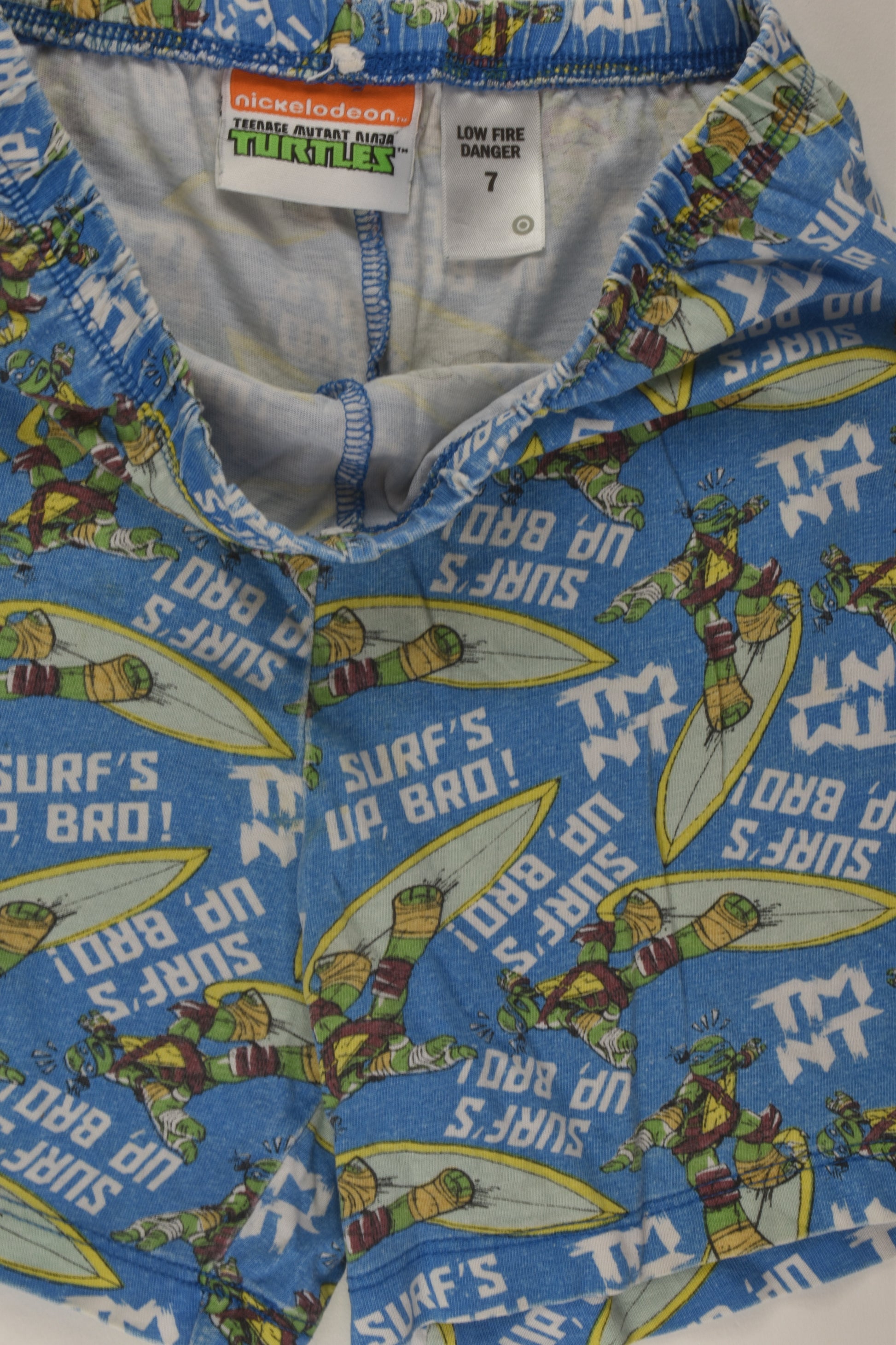 Ninja Turtles Size 7 Shorts