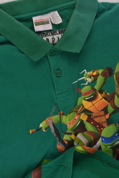 Ninja Turtles Size 8 T-shirt with Collar