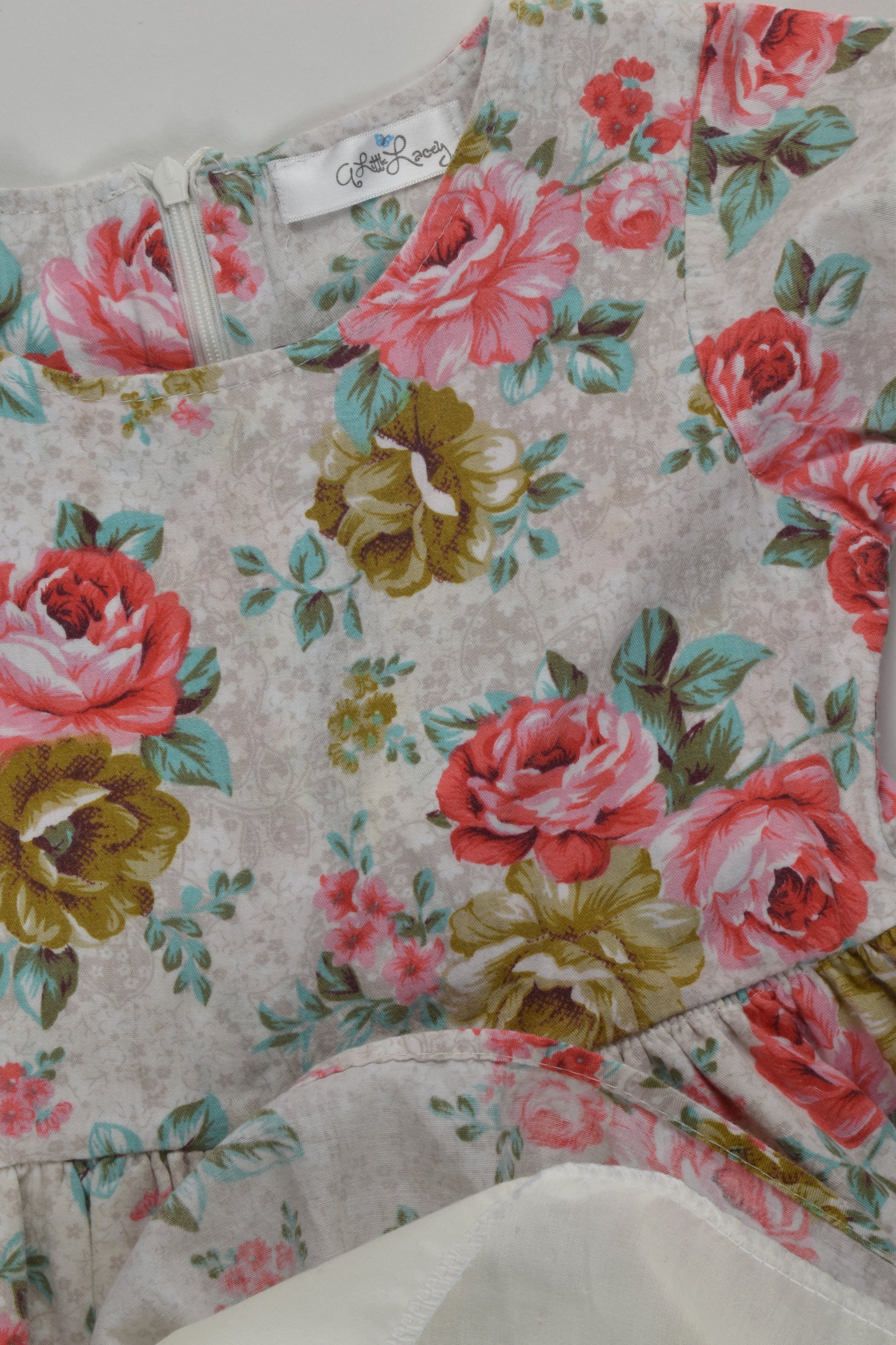 No Brand Size 5-6 Lined Floral Dress