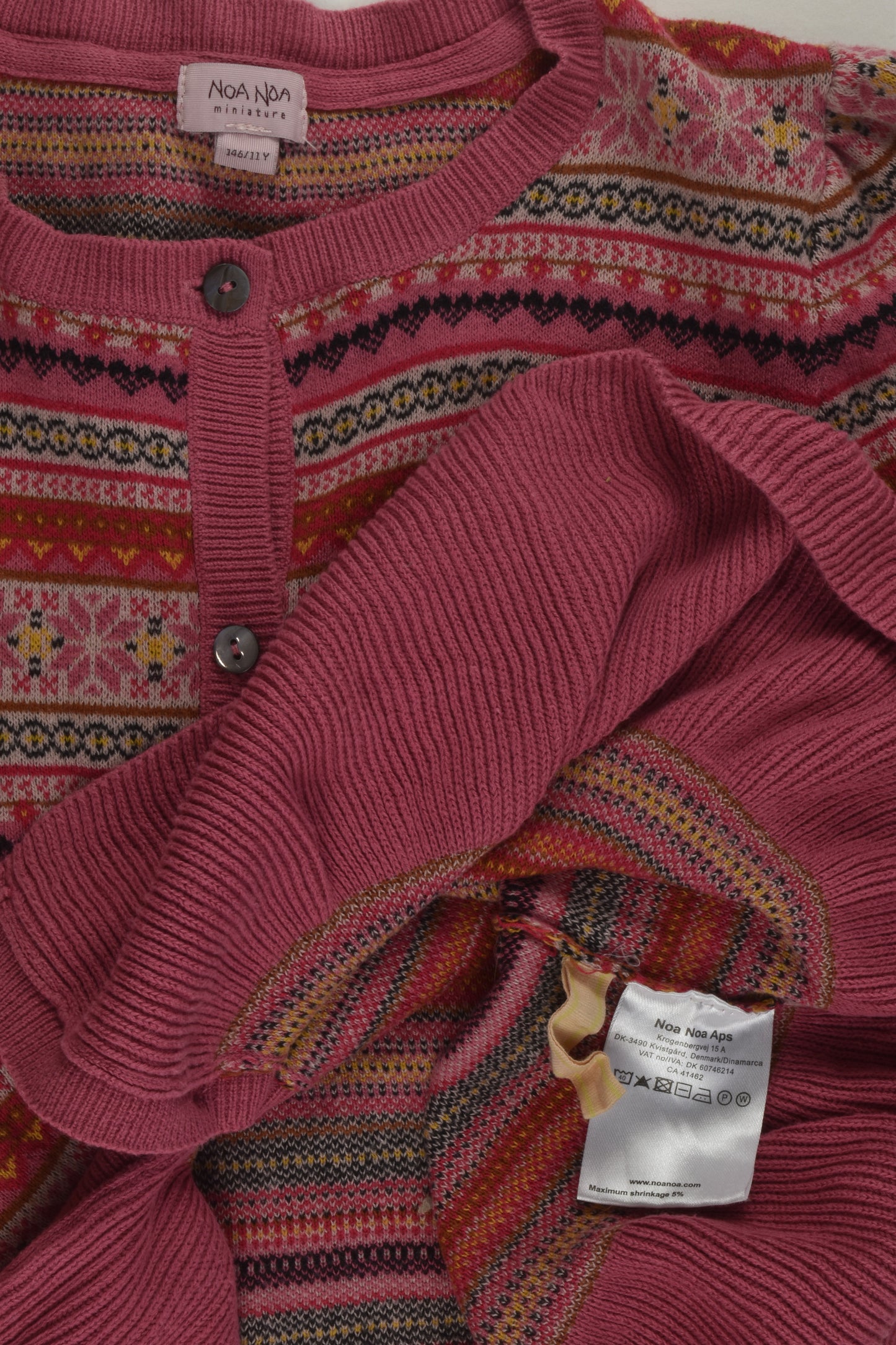 Noa Noa Miniature Size 11 Knit Cardigan