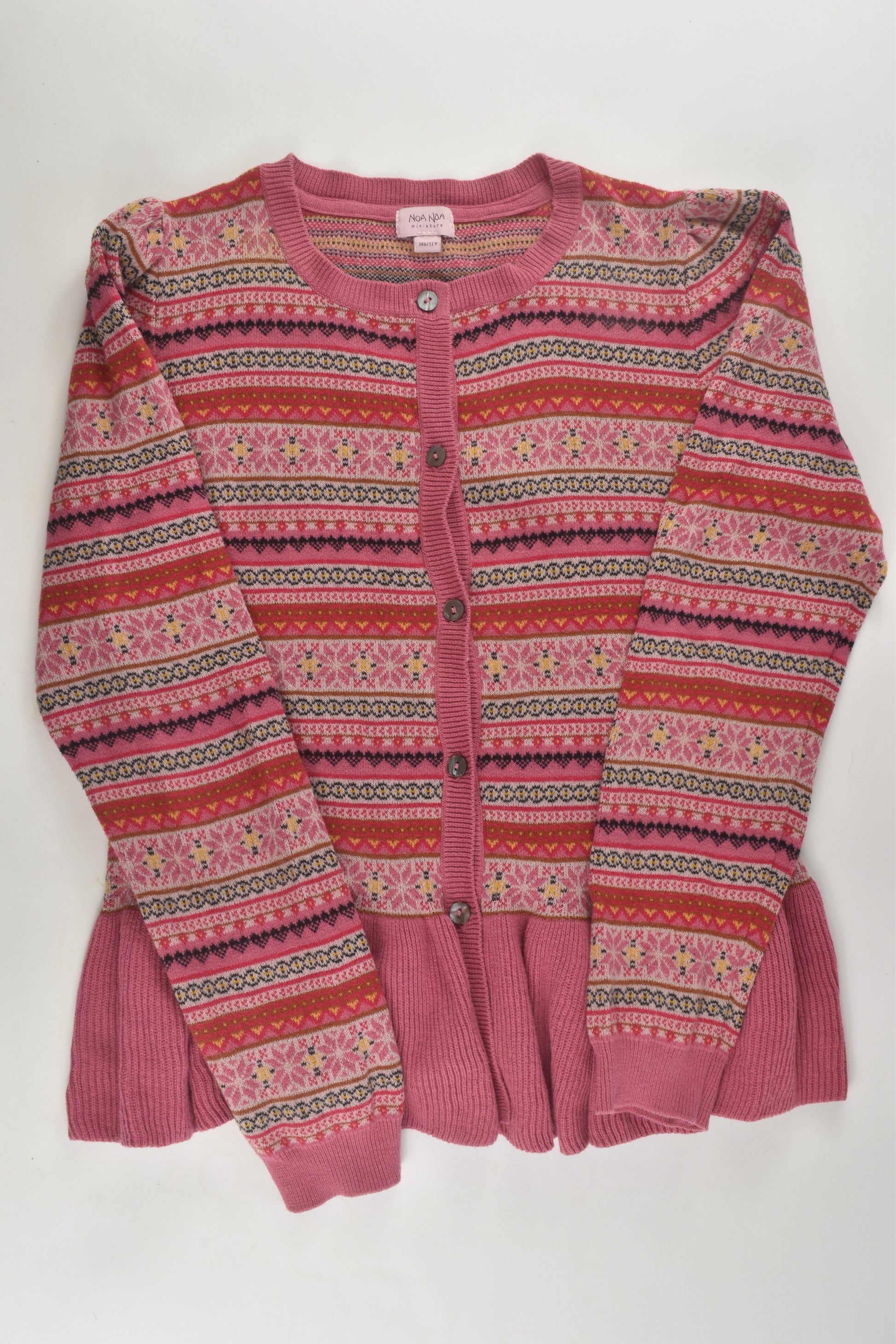 Noa Noa Miniature Size 11 Knit Cardigan