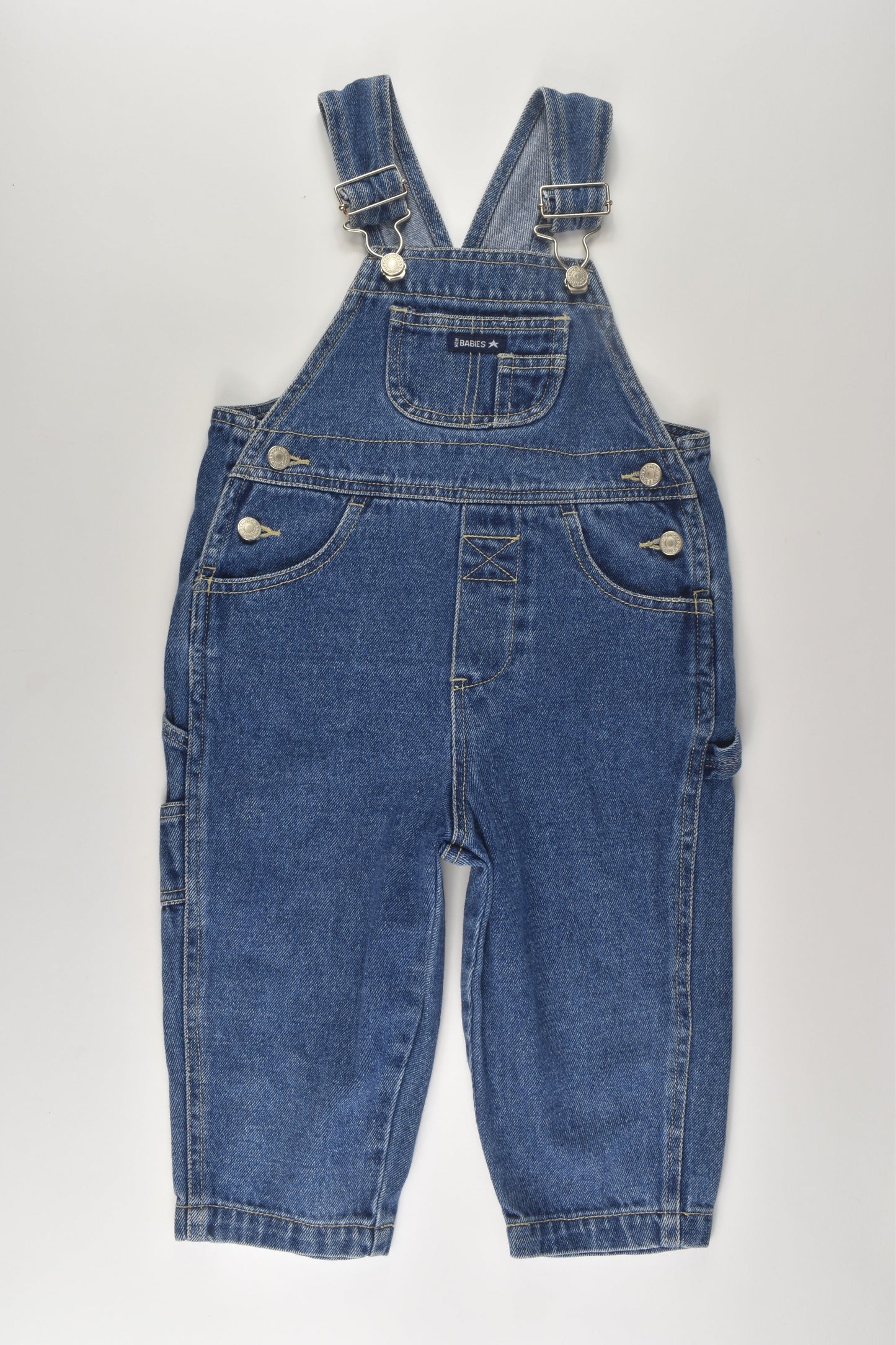 Now Size 1 Denim Overalls