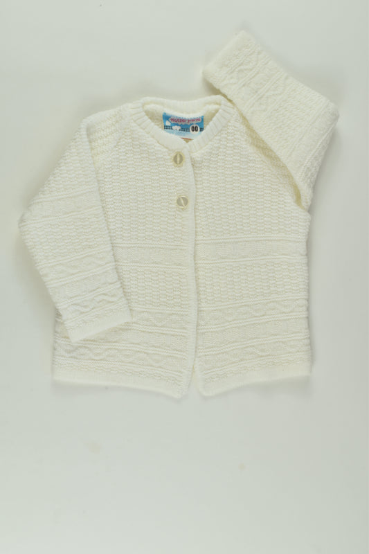 Nurseryland Size 00 Vintage Knit Cardigan
