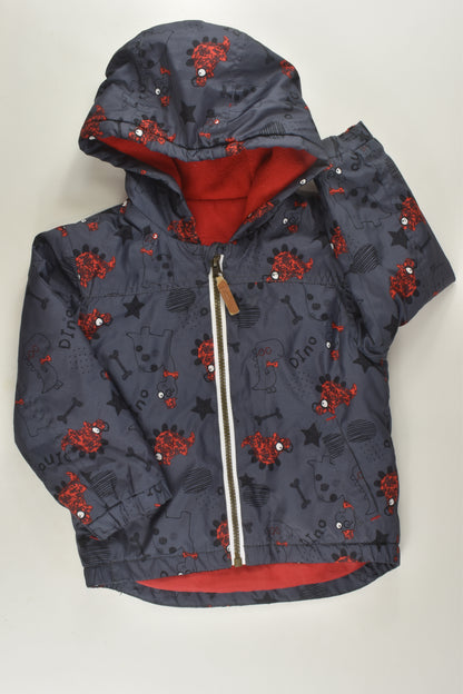 Nutmeg Size 1-2 Dino Jacket