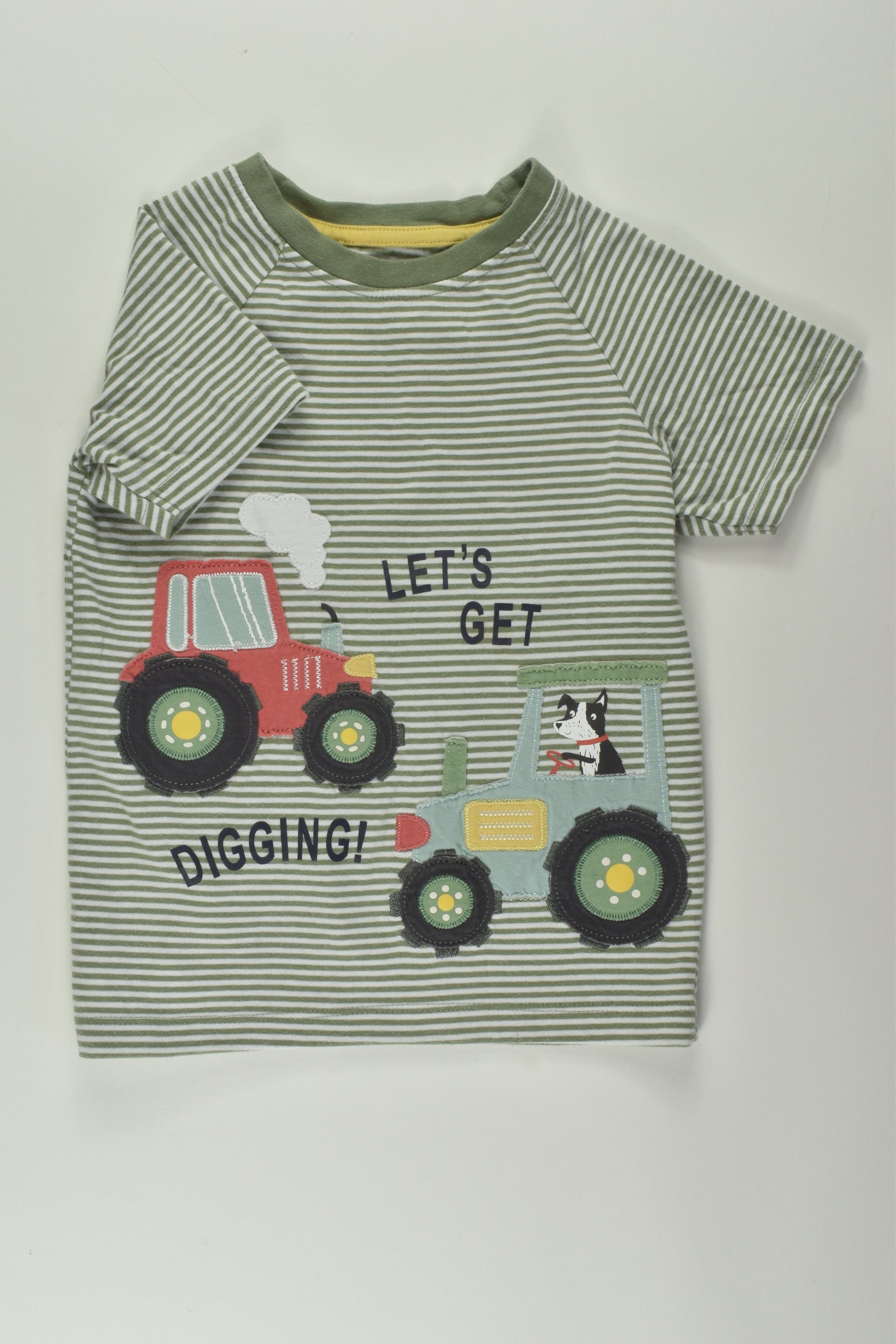 Nutmeg Size 2-3 Tractor T-shirt