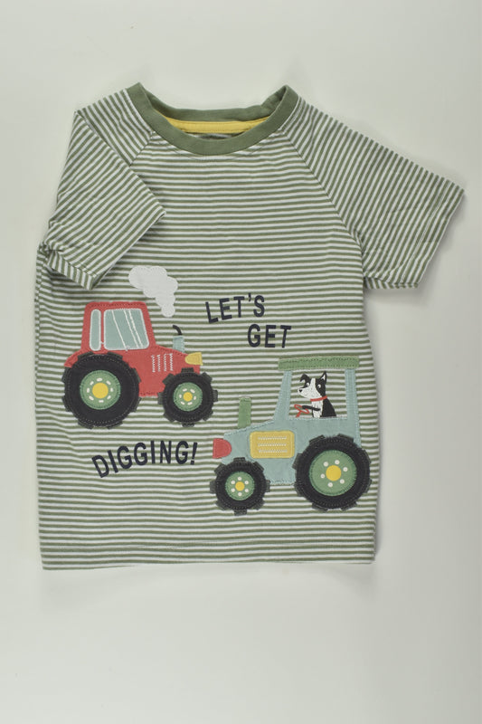 Nutmeg Size 2-3 Tractor T-shirt