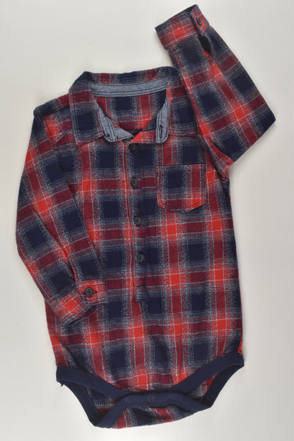 Nutmeg Size 2 Button-up Bodysuit