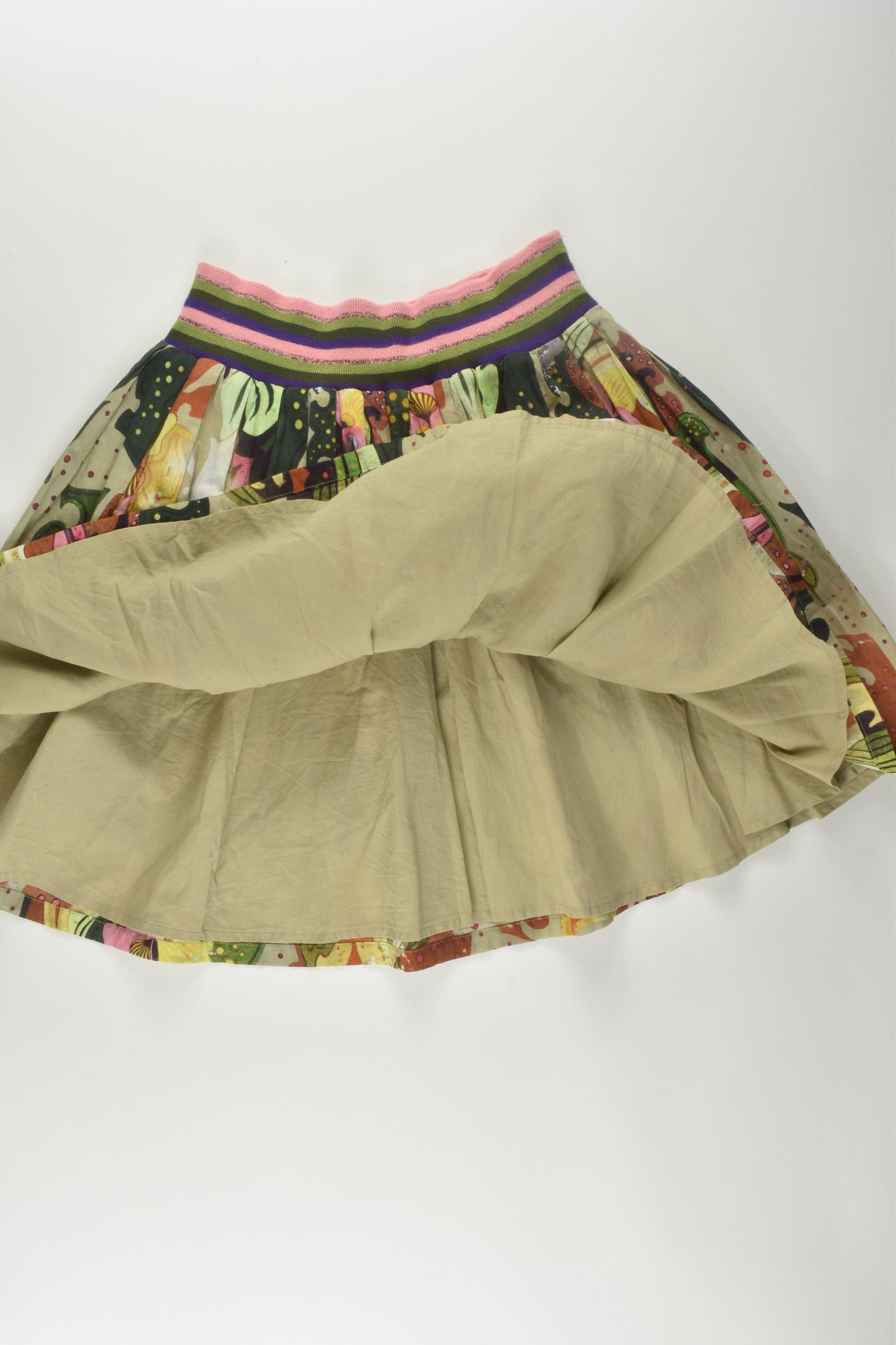 Oilily Size 10 (140 cm) Lined Skirt