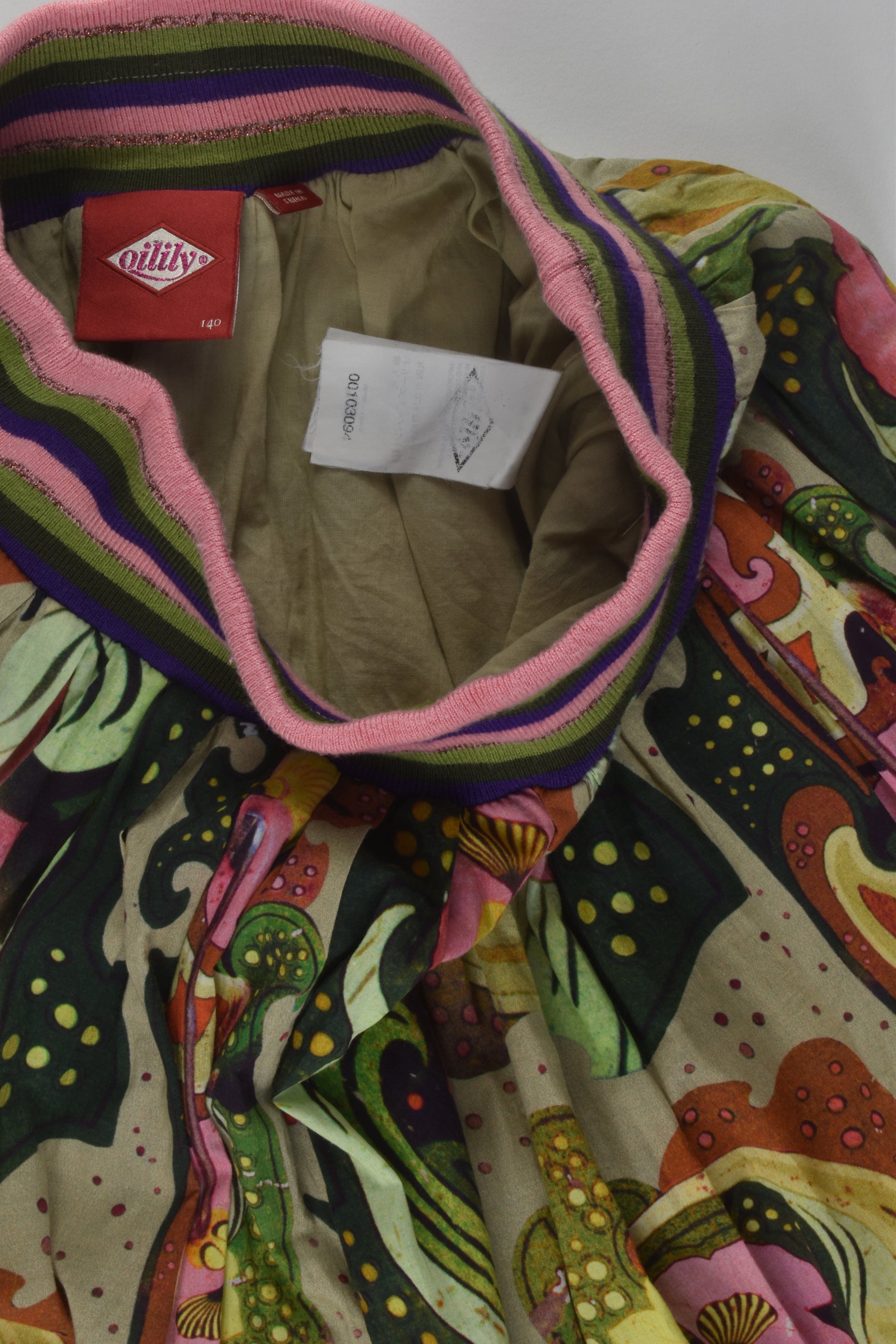 Oilily Size 10 (140 cm) Lined Skirt