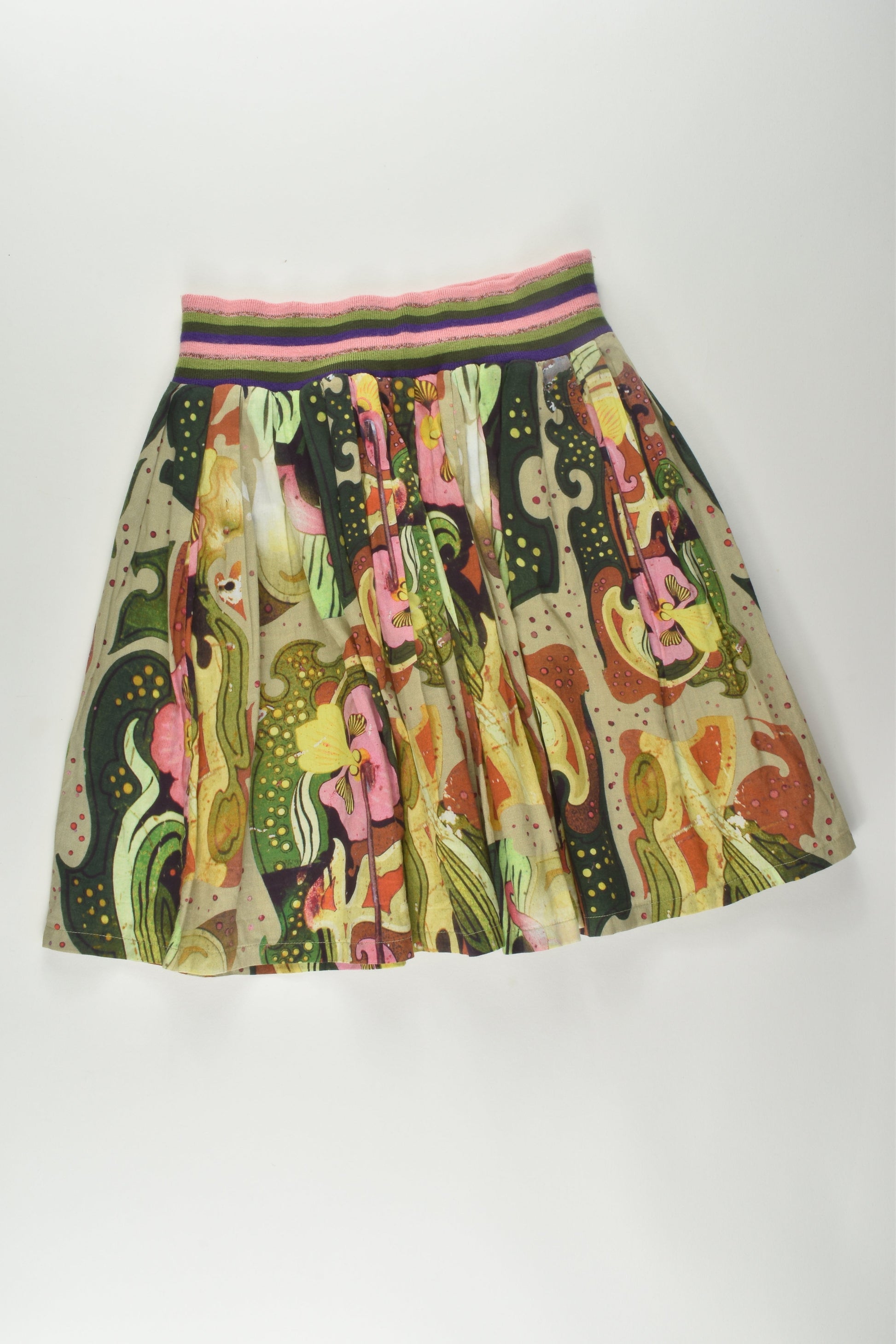 Oilily Size 10 (140 cm) Lined Skirt