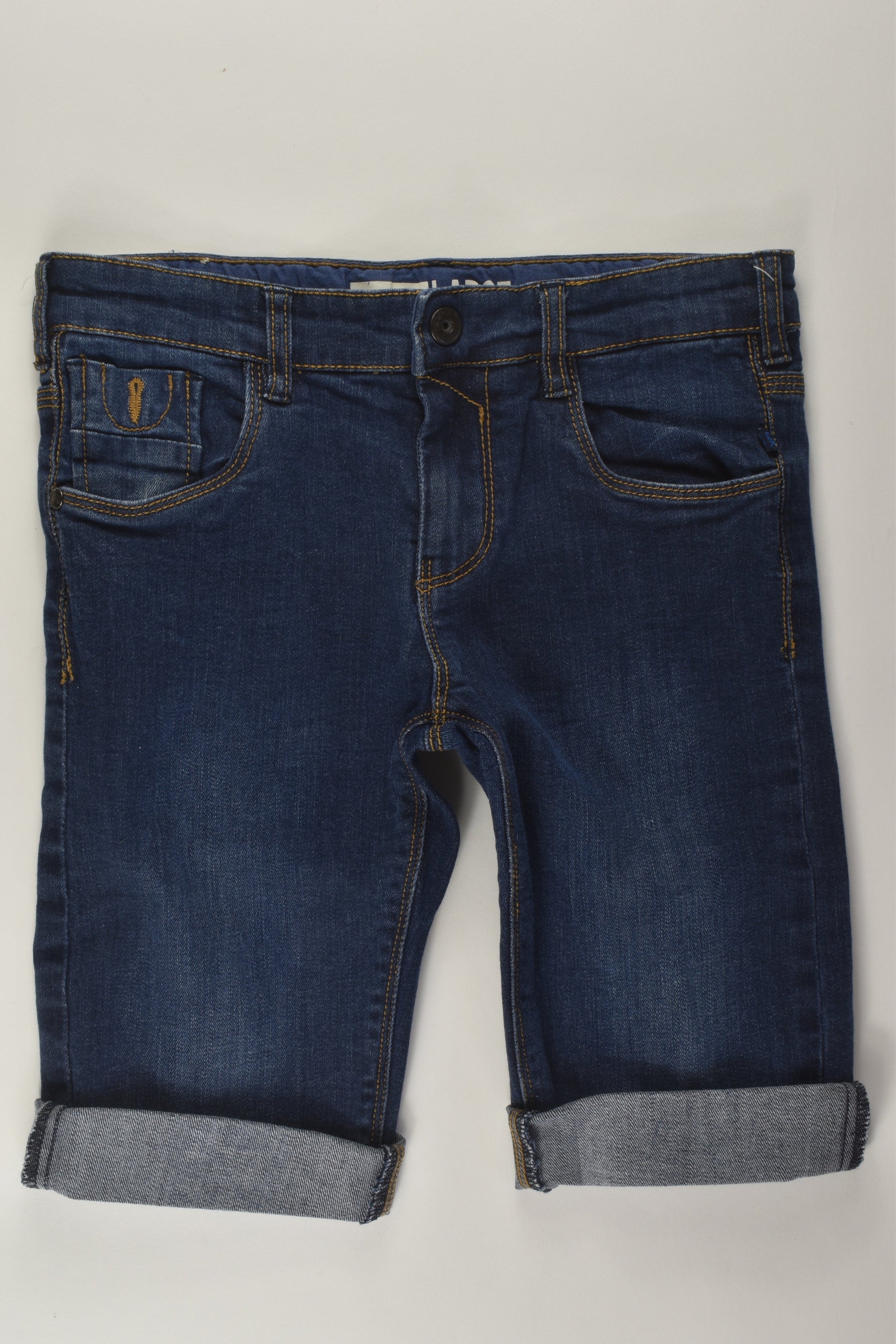 Okaïdi Size 6 Stretchy Denim Shorts