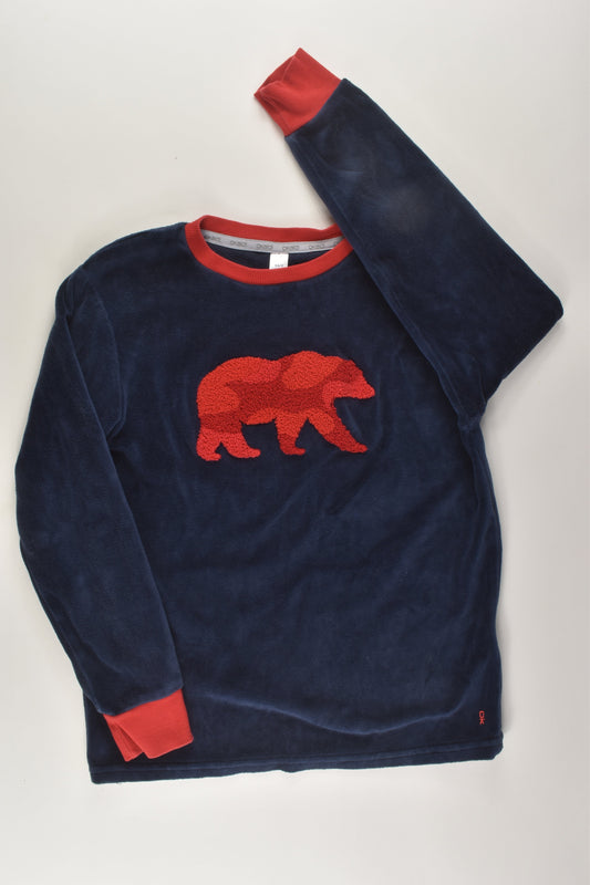 Okaïdi Size 8 Bear Velour Sweater