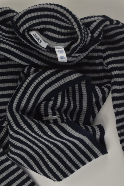 Okaïdi Size 8 Ribbed Turtle Neck Top