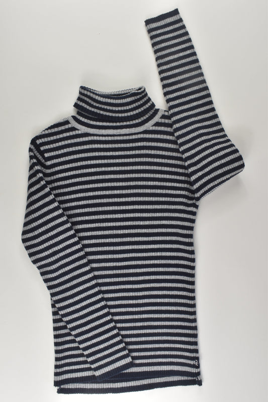 Okaïdi Size 8 Ribbed Turtle Neck Top