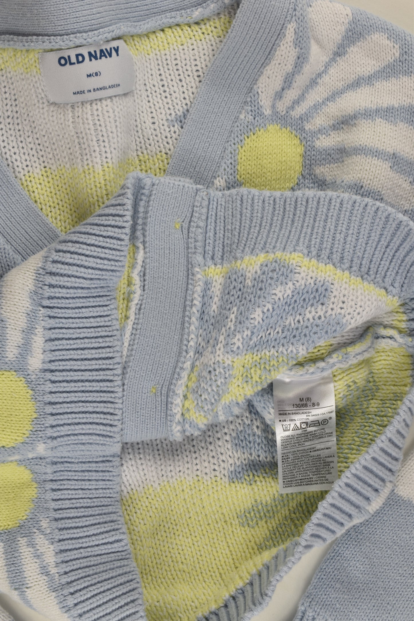 Old Navy Size 8 Daisy Knit Cardigan