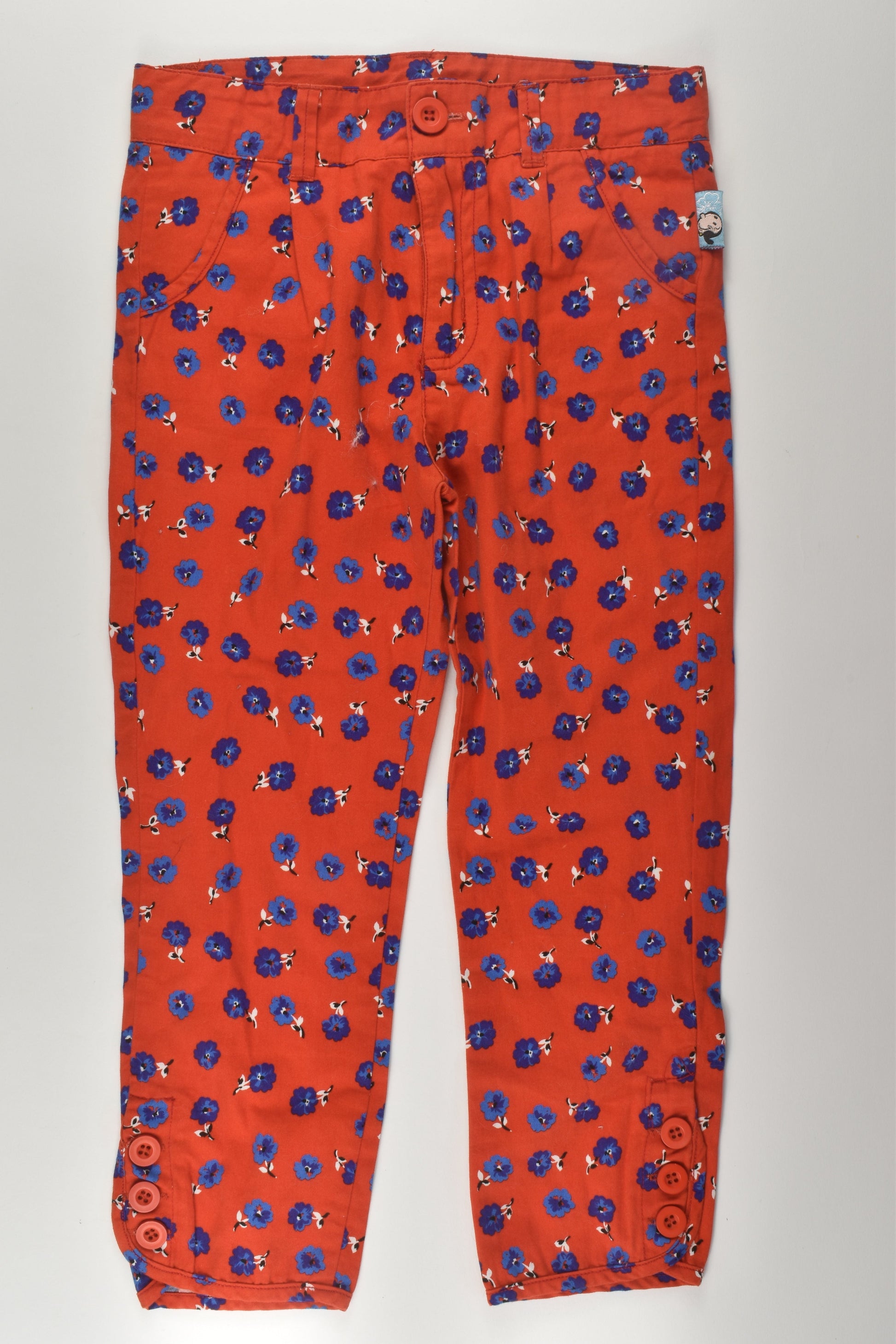 Olive Oyl Size 4-5 Floral Pants