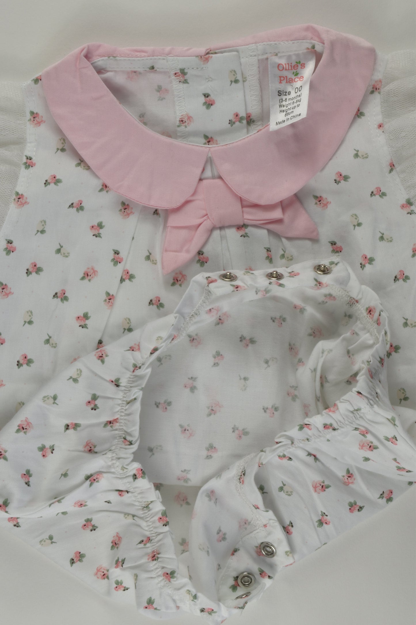 Ollie's P;ace Size 00 Romper