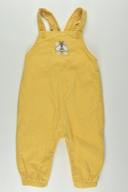 Ollie's Place Size 0 Bee Cord Overalls